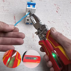 💥🧰Versatile Wire Stripping Pliers with Electricity Measurement