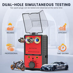âš?Limited Time Half Price - Spark Plug Tester with Dual Test Holes