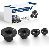 ✨Low Profile Impact Socket Adapter Set â€?Industrial Drive Ratchet & Wrench Adapter Set for Tight Spaces, 4PC Hardware Kit: 3/4" to 1", 1/2" to 3/4", 1/2" to 3/8", 1/4" to 3/8"