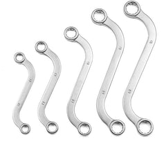 S-Style Double-Ended Box Wrench 5-Piece Set