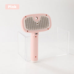 Rechargeable Cat Steam Brush with Self Cleaning