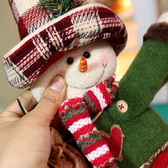 Christmas Doll Curtain Tiebacks
