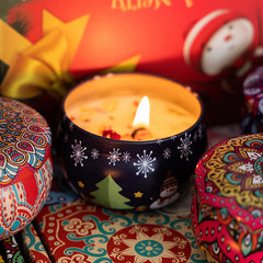 Christmas Long Lasting Scented Candle Gift
