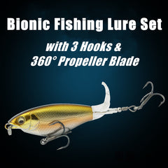 🎣🎉Last Sale 50% OFF🐠6.5g/12g propeller surface lure bionic fish hook🎣