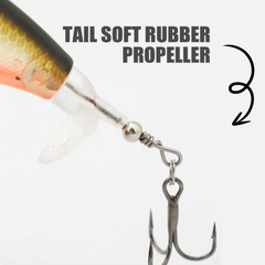🎣🎉Last Sale 50% OFF🐠6.5g/12g propeller surface lure bionic fish hook🎣