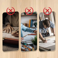 Protractor Angle Ruler with 0-180° Adjustable