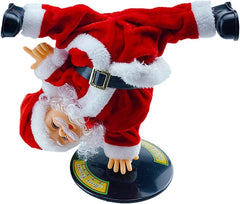 Handstand Santa Claus â€?Perfect Christmas Decoration or Gift