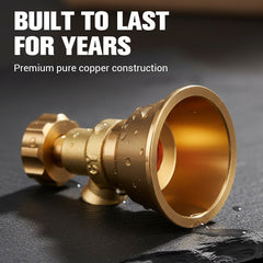 🔥⏳Hot Sale Deals🚨 Adjustable Brass Nozzle Spray for Agricultural Sprayer